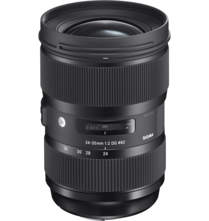 Sigma 24-35mm f/2 DG HSM Art Lens for Nikon F