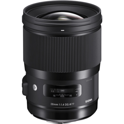 Sigma 28mm f/1.4 DG HSM Art Lens for Sony E